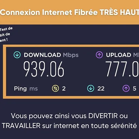 Διαμέρισμα Le Point Sublime - Netflix/wifi Fibre/terrasse Banassac