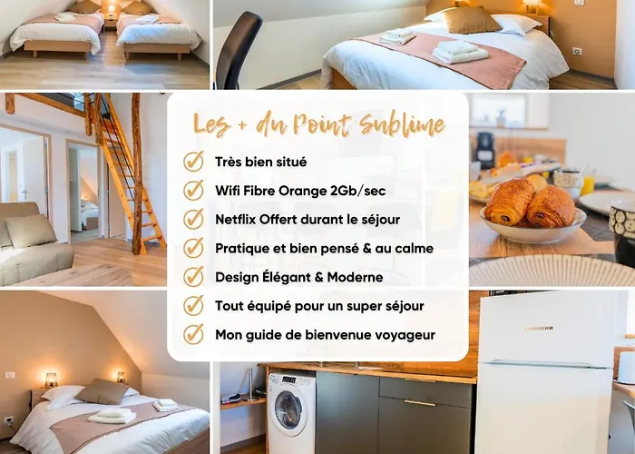 Apartment Le Point Sublime - Netflix/wifi Fibre/terrasse Banassac